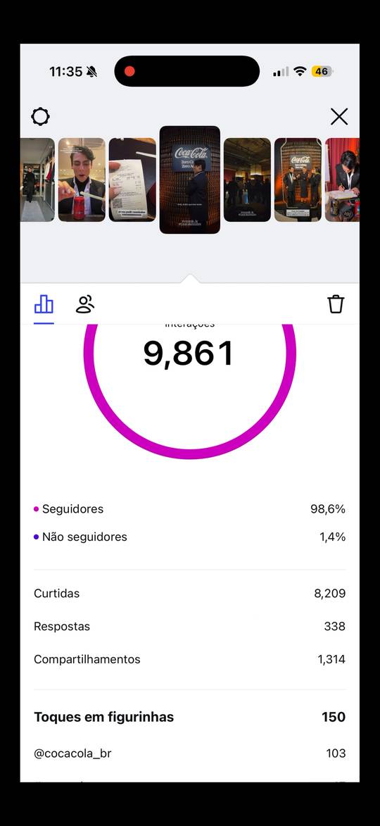 Story de Felipe Theodoro 2