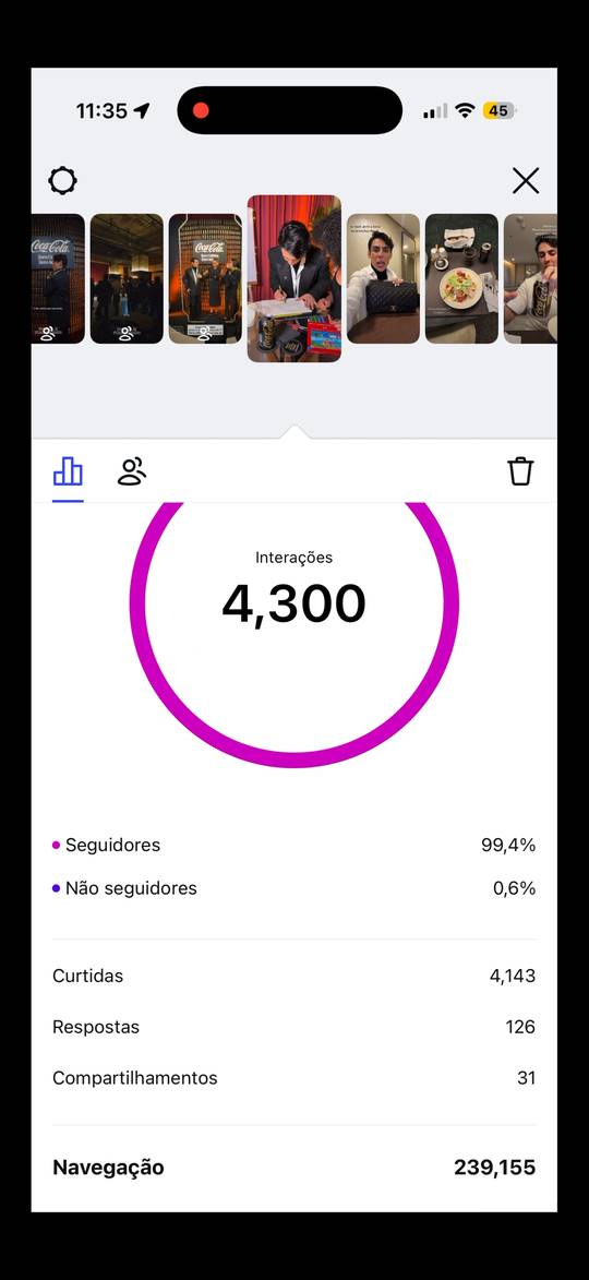 Story de Felipe Theodoro 11