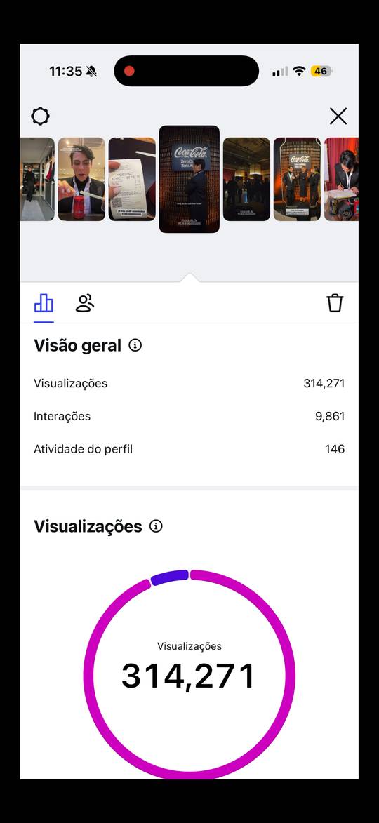 Story de Felipe Theodoro 1